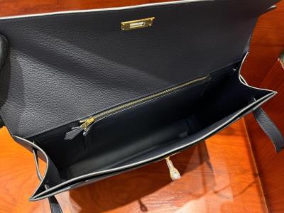wholesale quality hermes kelly depeches 36 togo bleu nuit phw